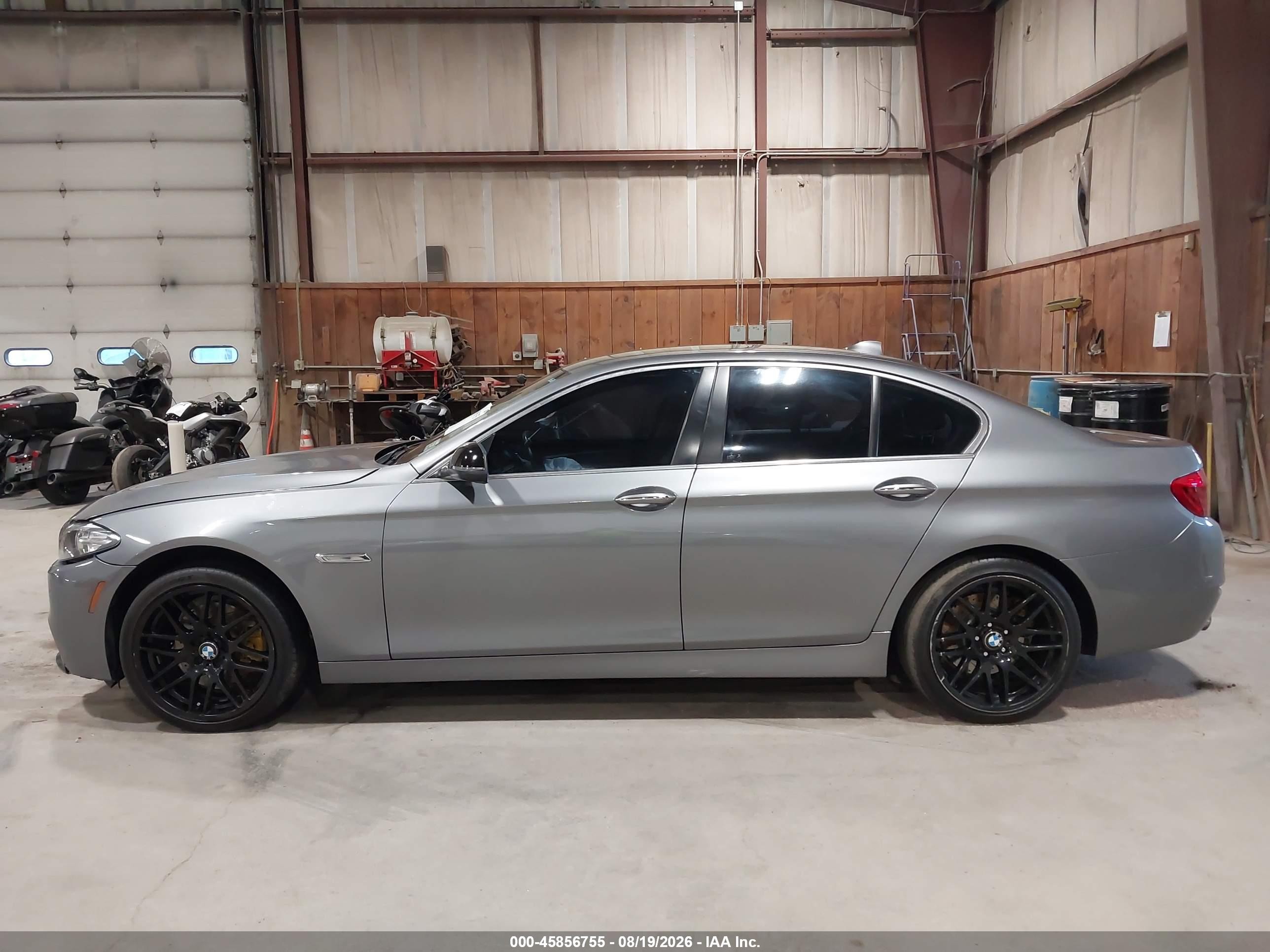 2014 Bmw 528 I Gray vin: WBA5A5C56ED505142