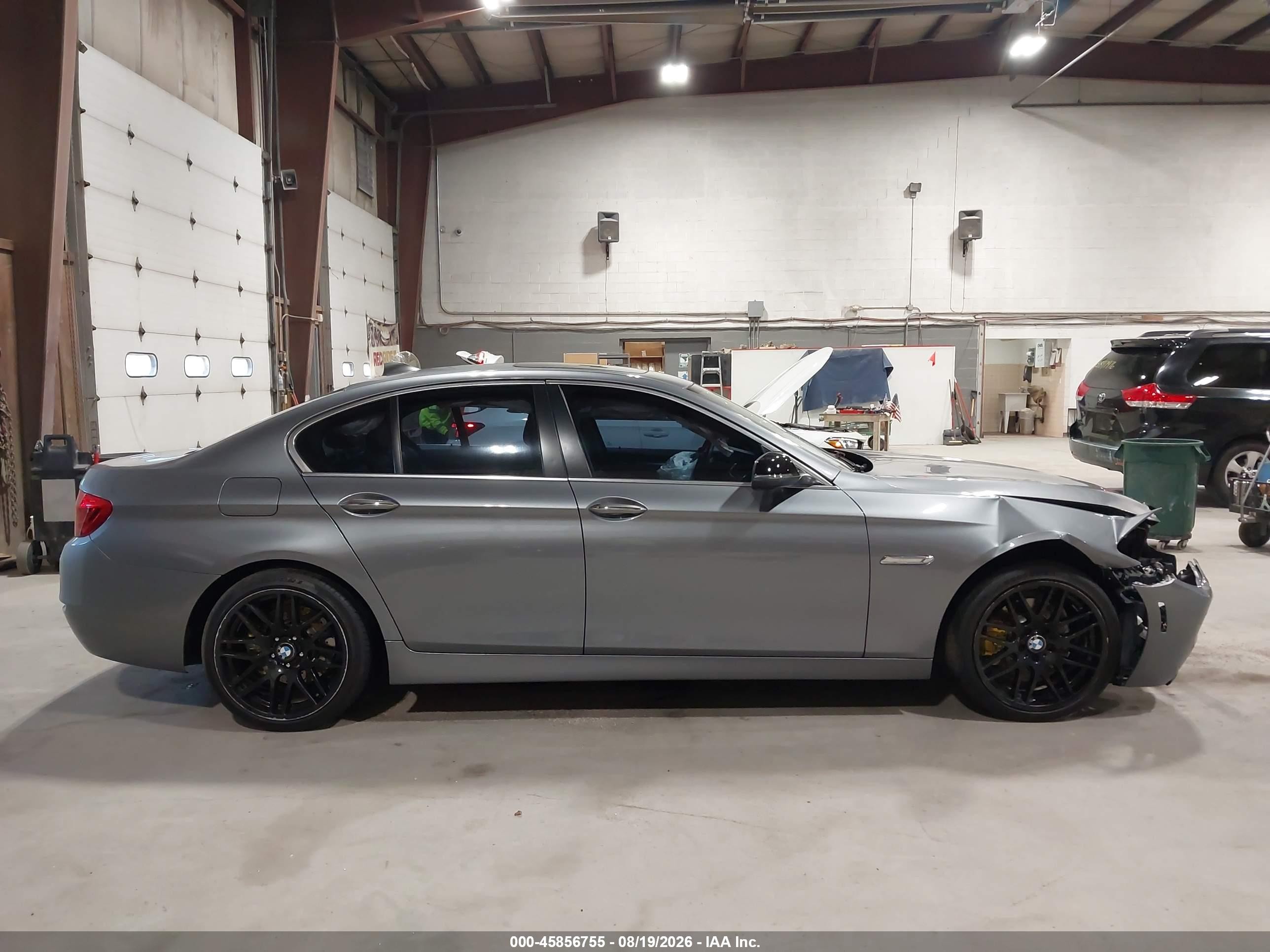 2014 Bmw 528 I Gray vin: WBA5A5C56ED505142