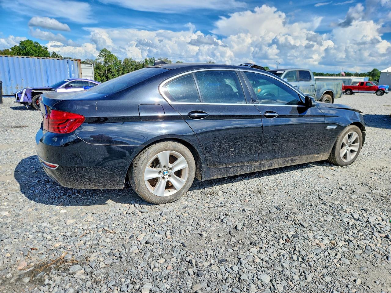 2014 Bmw 528 I Черный vin: WBA5A5C56ED506548
