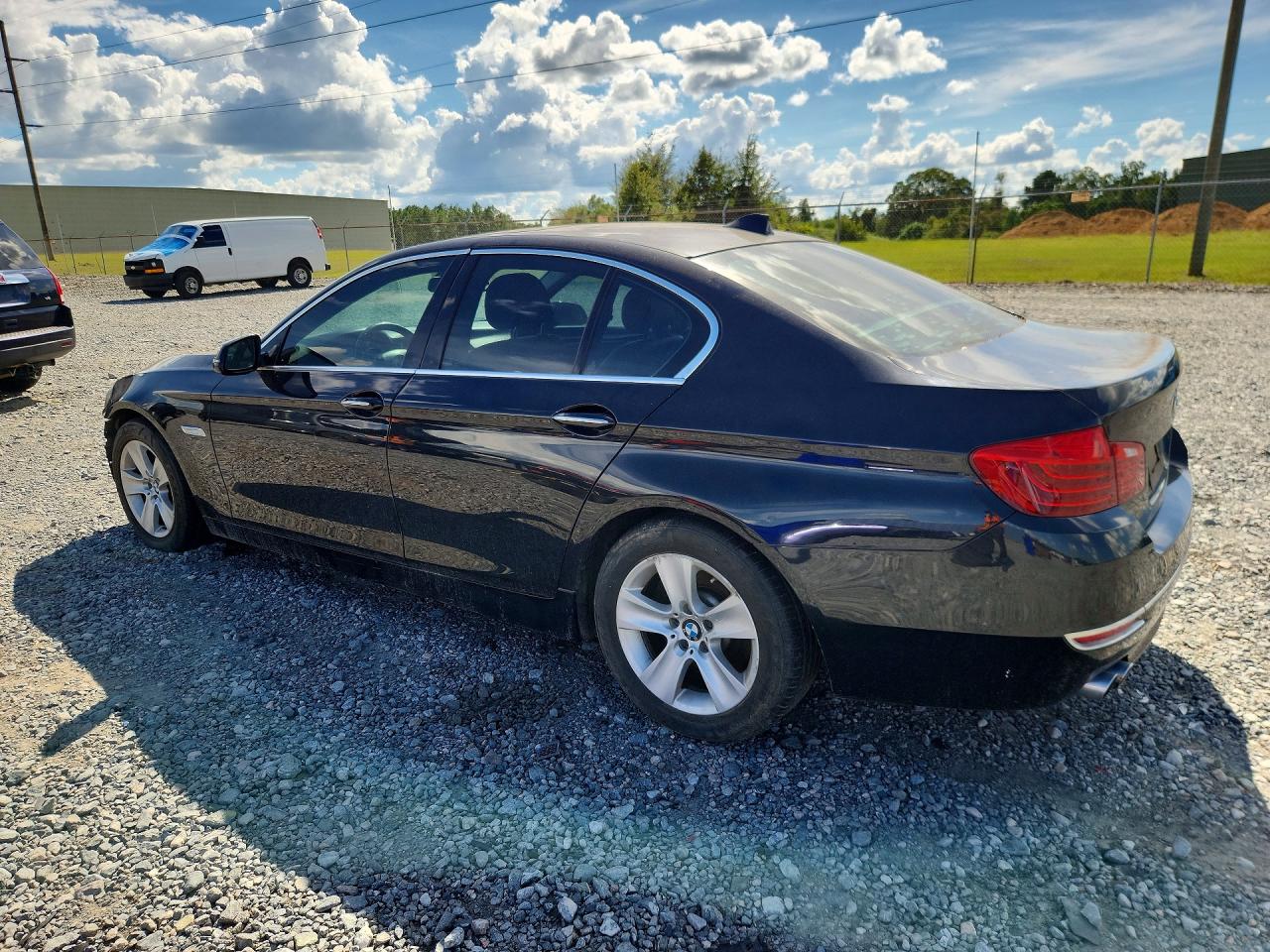 2014 Bmw 528 I Черный vin: WBA5A5C56ED506548