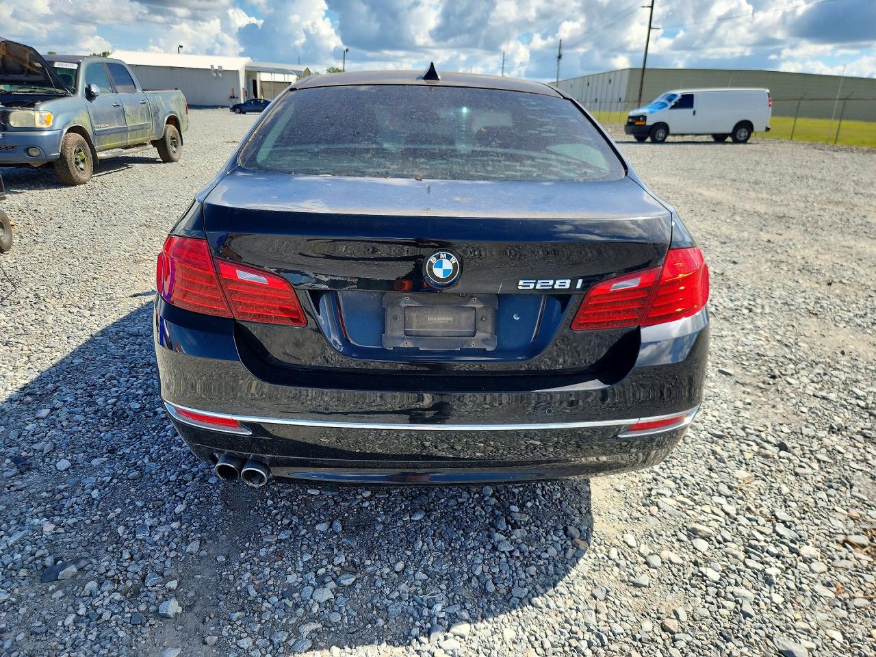 2014 Bmw 528 I Черный vin: WBA5A5C56ED506548