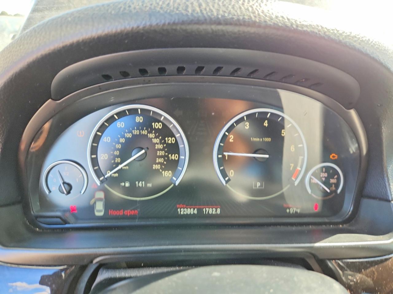 2014 Bmw 528 I Черный vin: WBA5A5C56ED506548