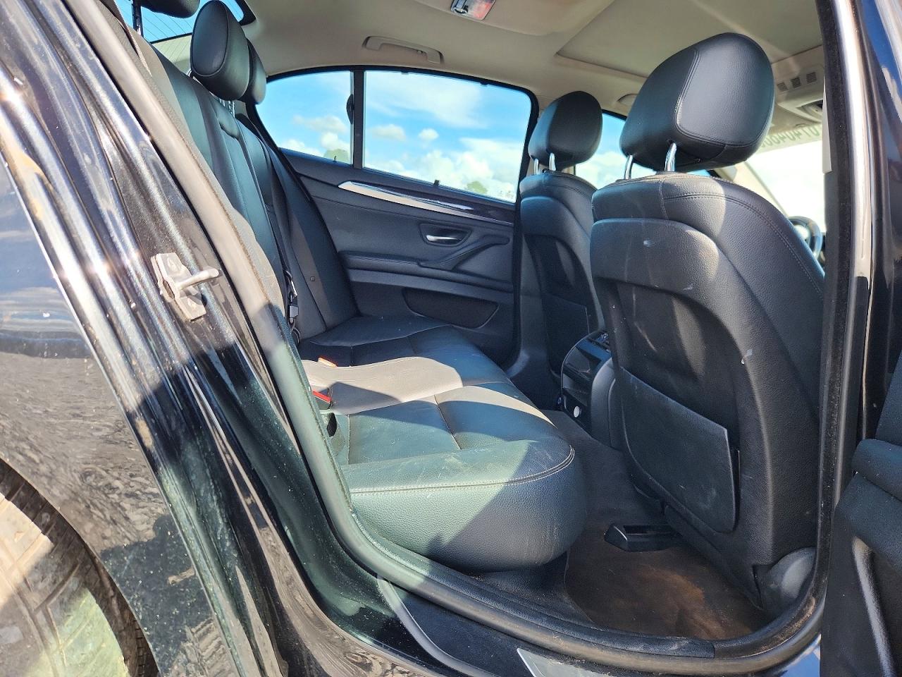 2014 Bmw 528 I Черный vin: WBA5A5C56ED506548