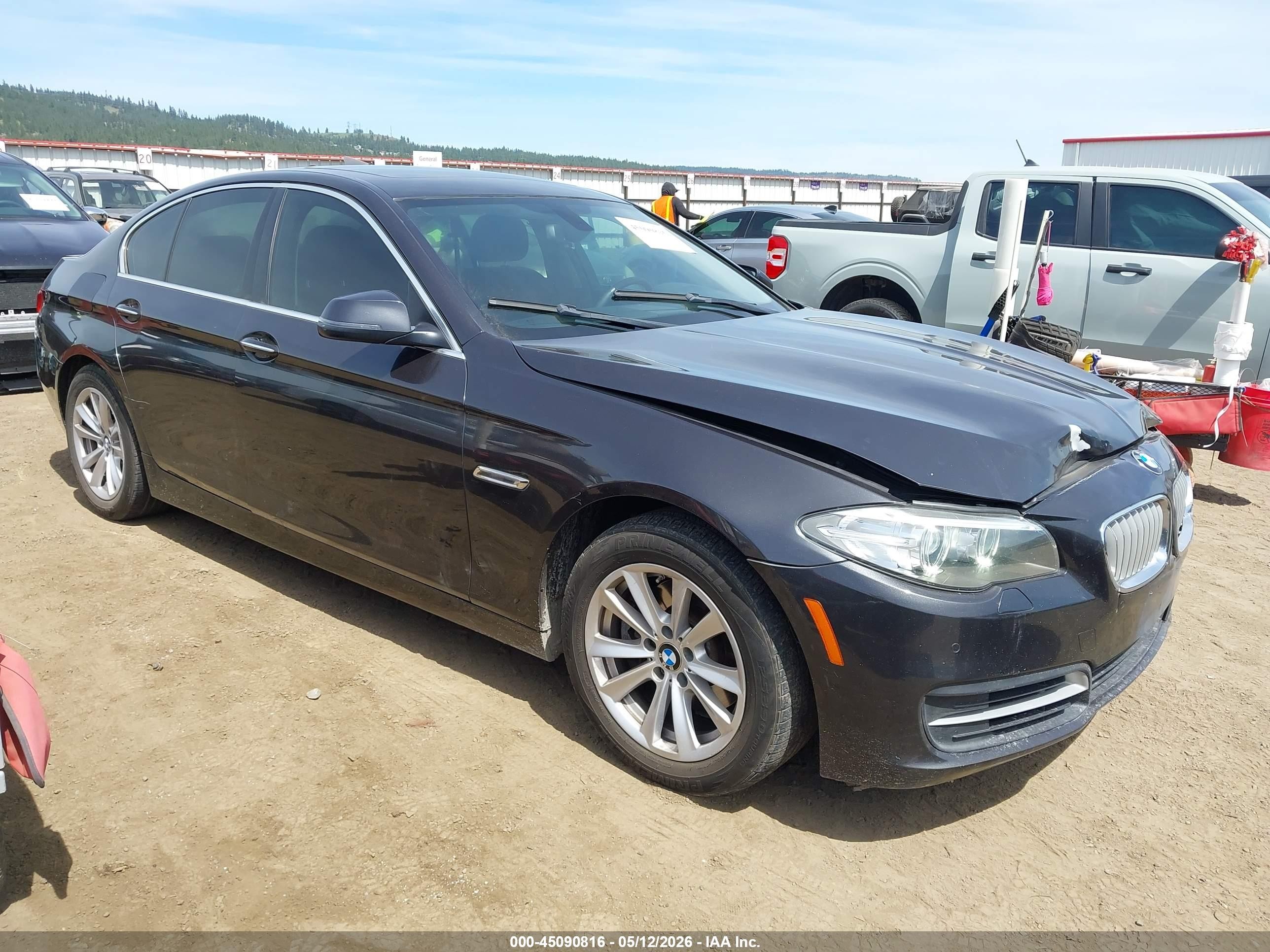 2014 Bmw 528i   Black vin: WBA5A5C56ED511779