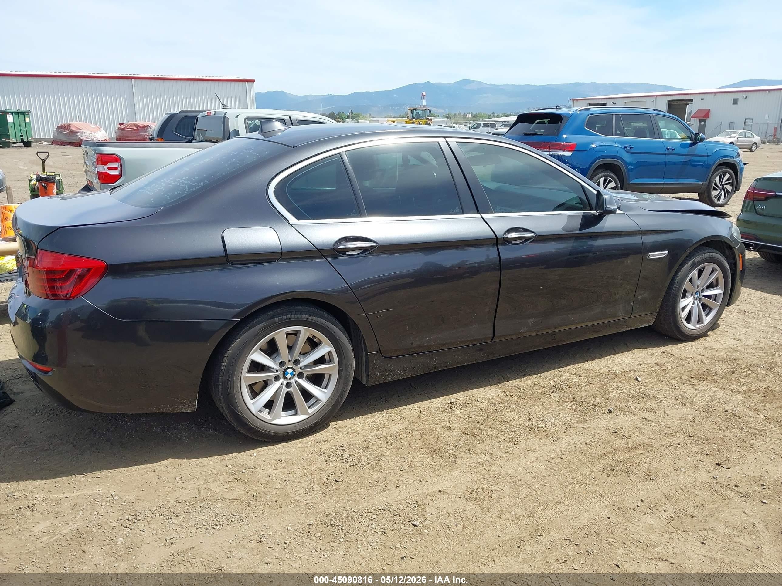 2014 Bmw 528i   Black vin: WBA5A5C56ED511779