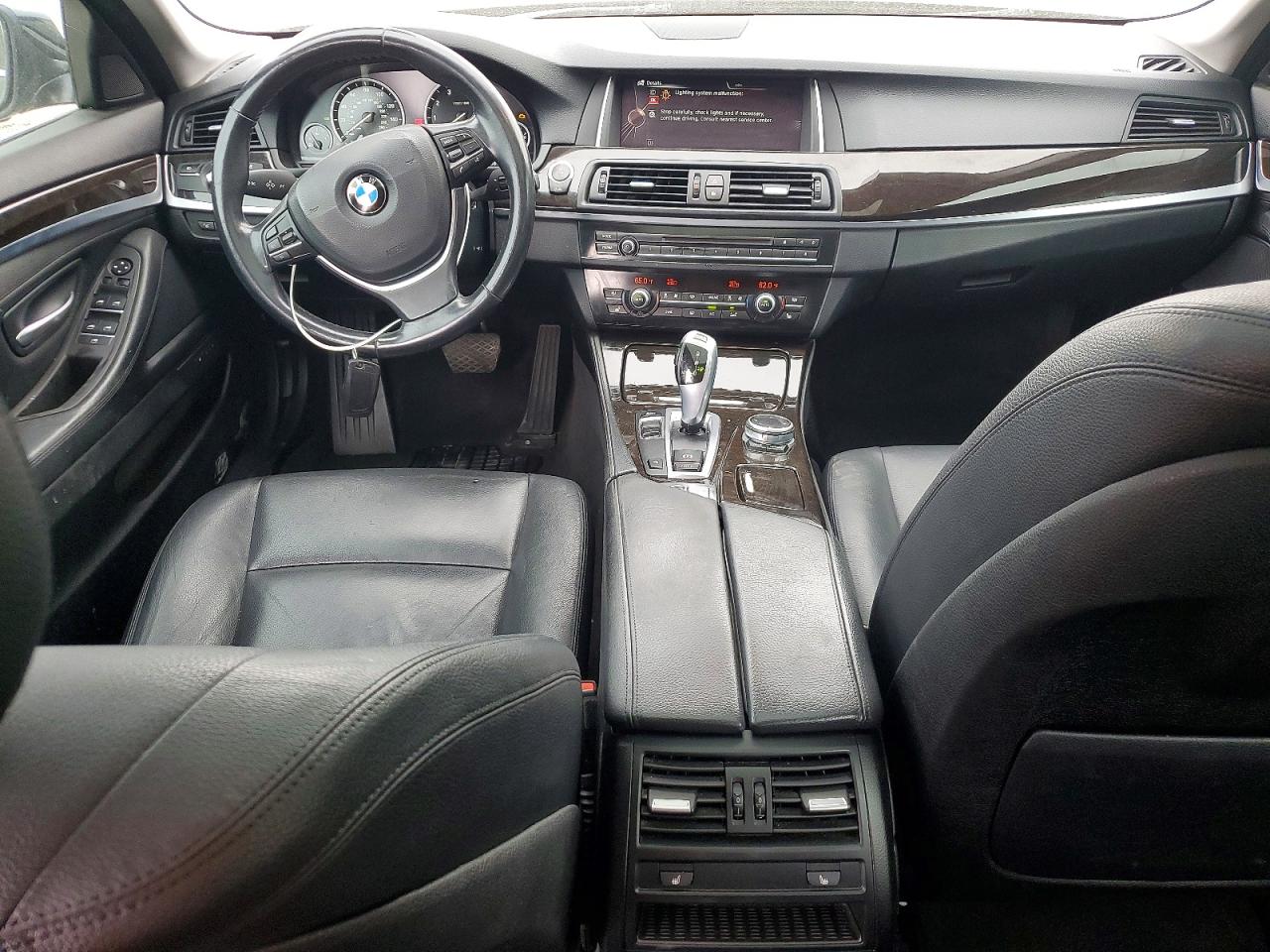 2015 Bmw 528 I Black vin: WBA5A5C56FD520645