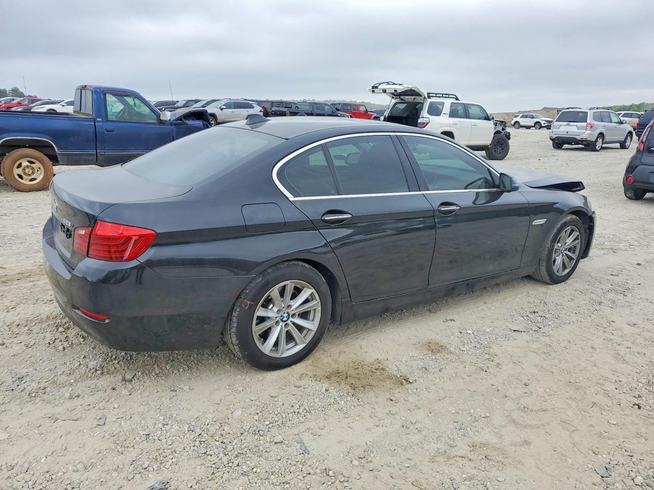 2015 Bmw 528 I Black vin: WBA5A5C56FD520645