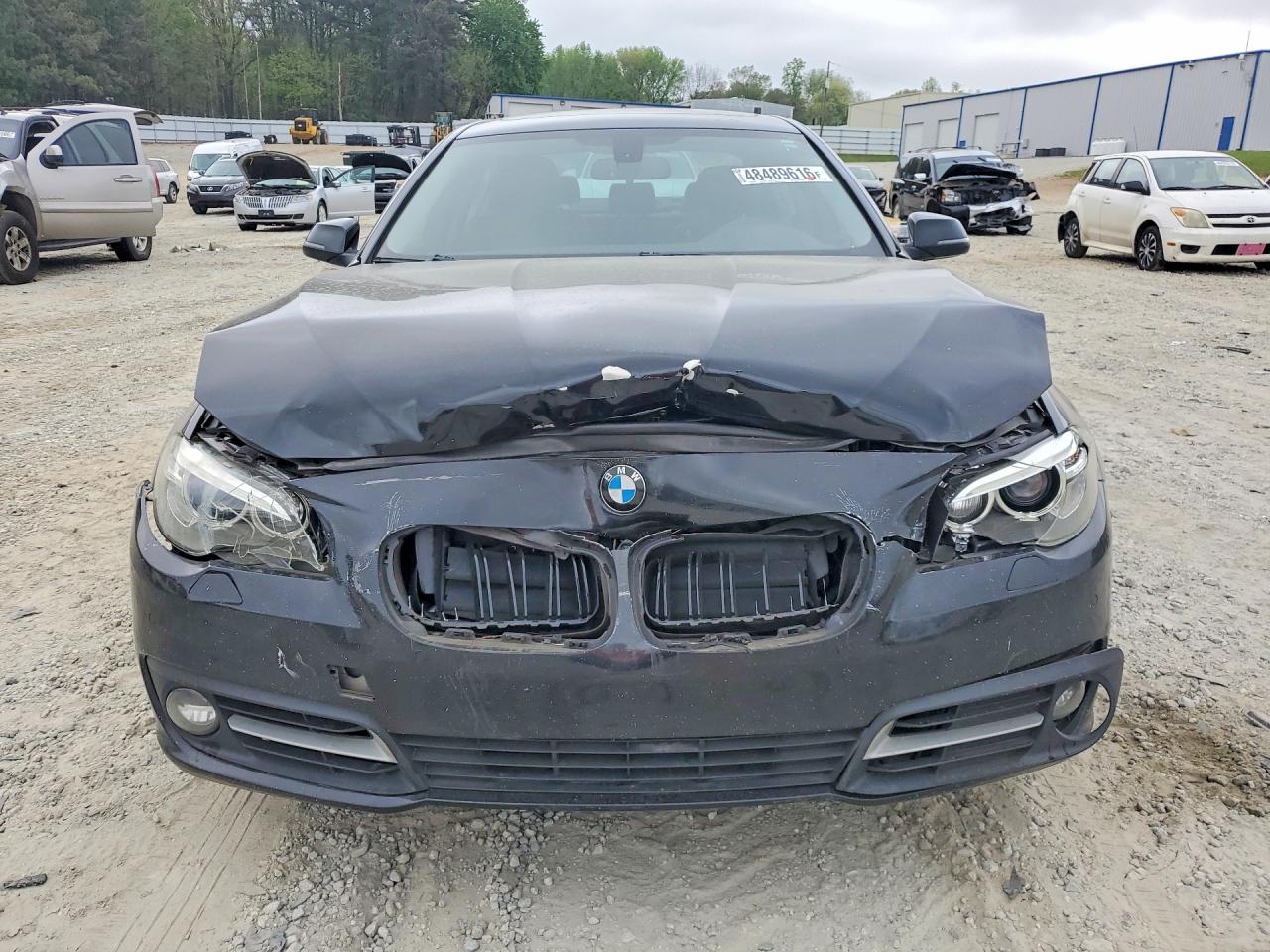 2015 Bmw 528 I Black vin: WBA5A5C56FD520645