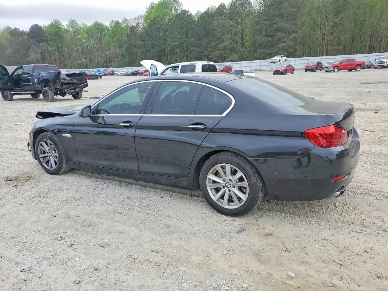 2015 Bmw 528 I Black vin: WBA5A5C56FD520645