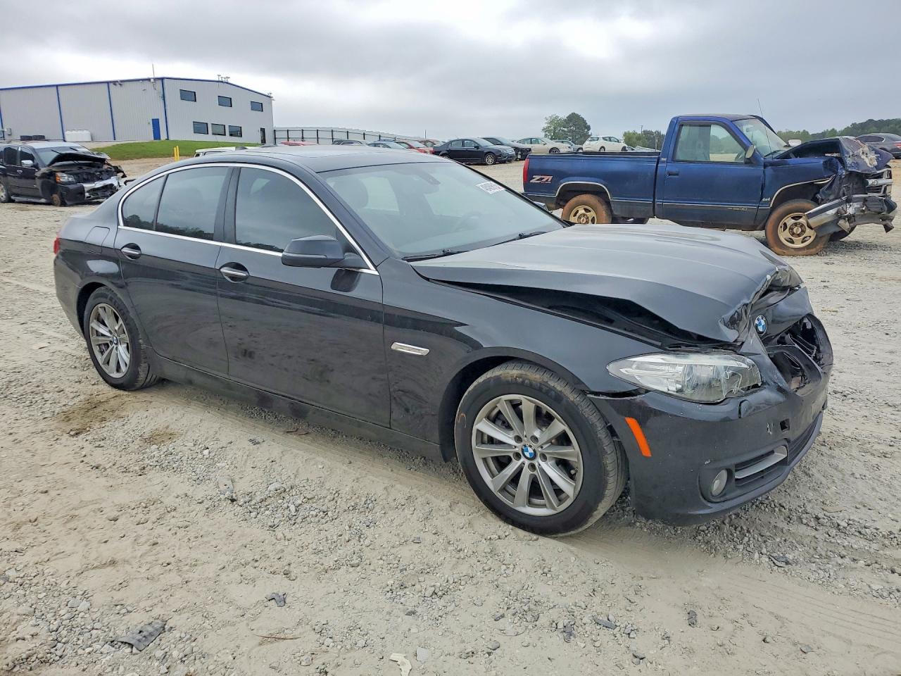2015 Bmw 528 I Black vin: WBA5A5C56FD520645