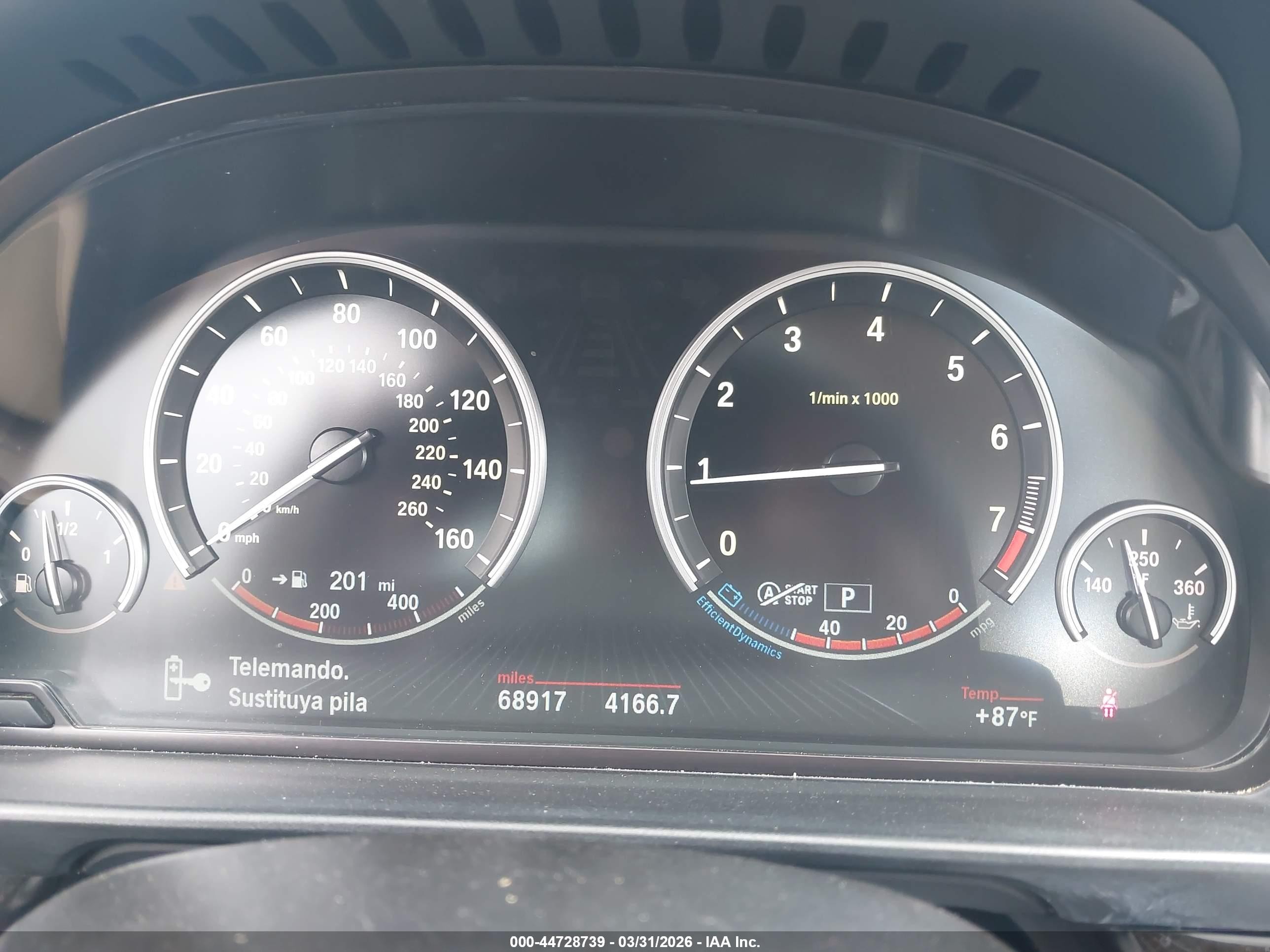 2015 Bmw 528i   Blue vin: WBA5A5C56FD520886