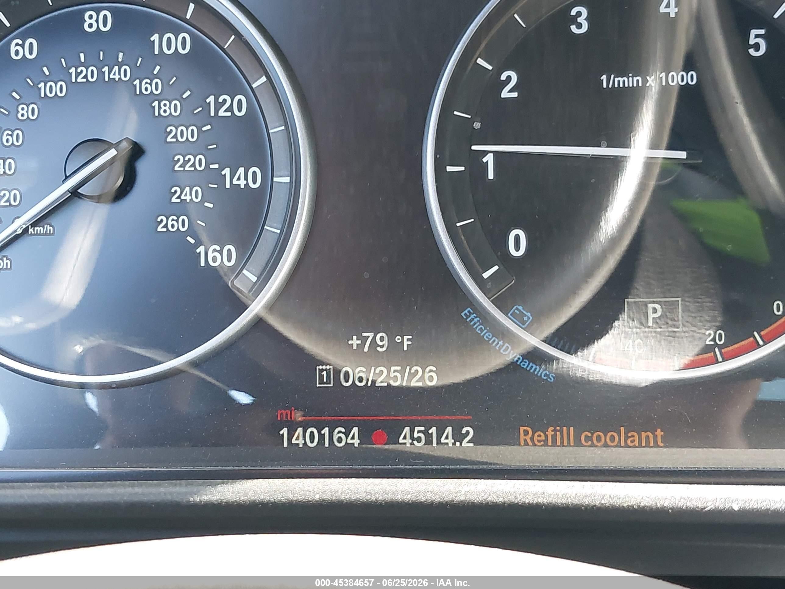 2015 Bmw 528i   Черный vin: WBA5A5C56FD522167