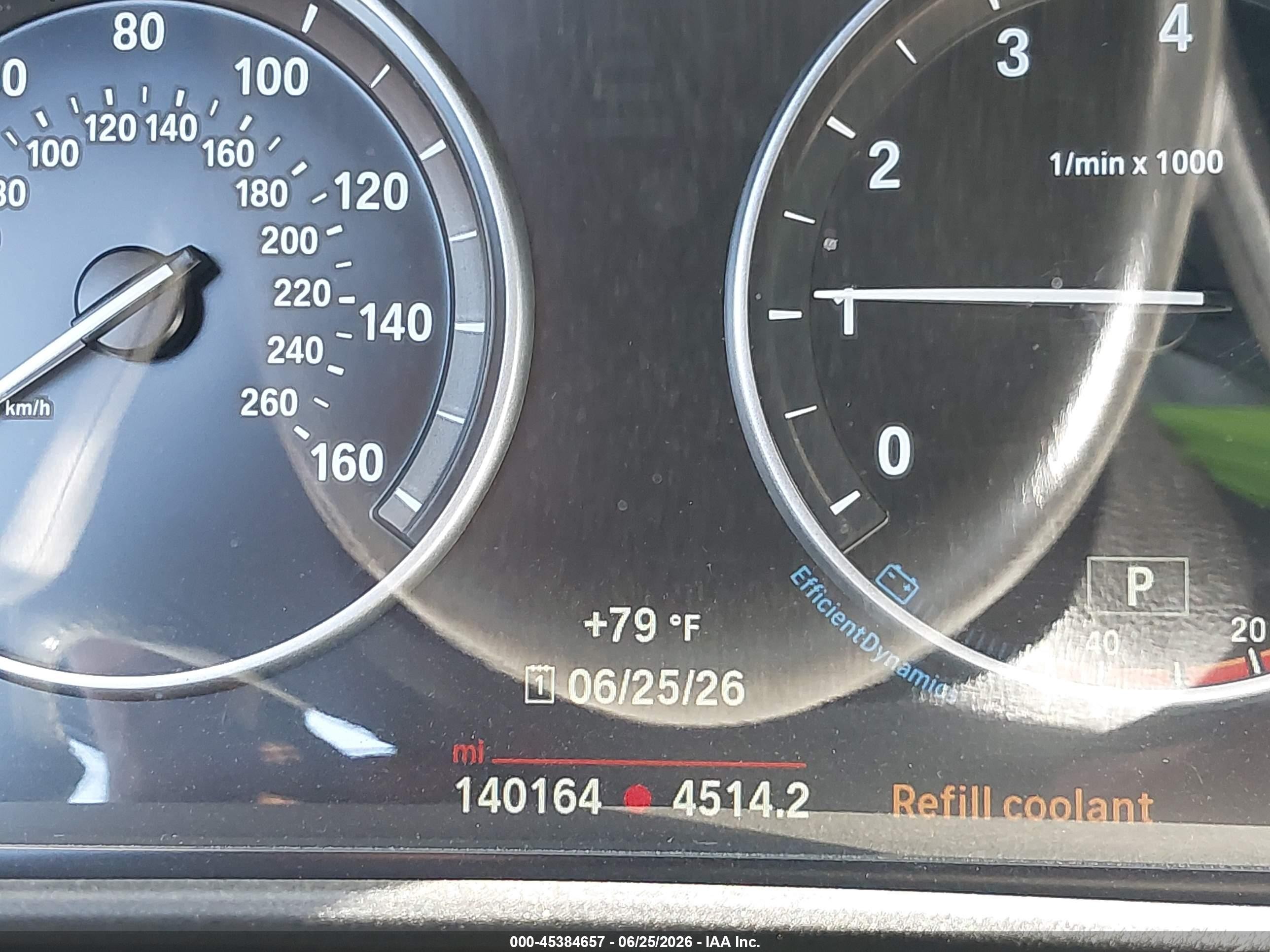 2015 Bmw 528i   Черный vin: WBA5A5C56FD522167