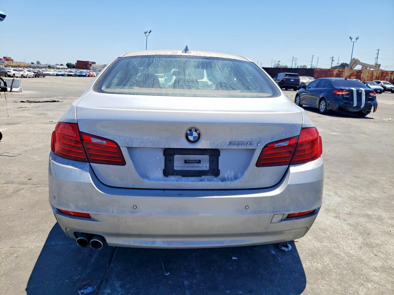 2015 Bmw 528 I Gray vin: WBA5A5C56FD522668