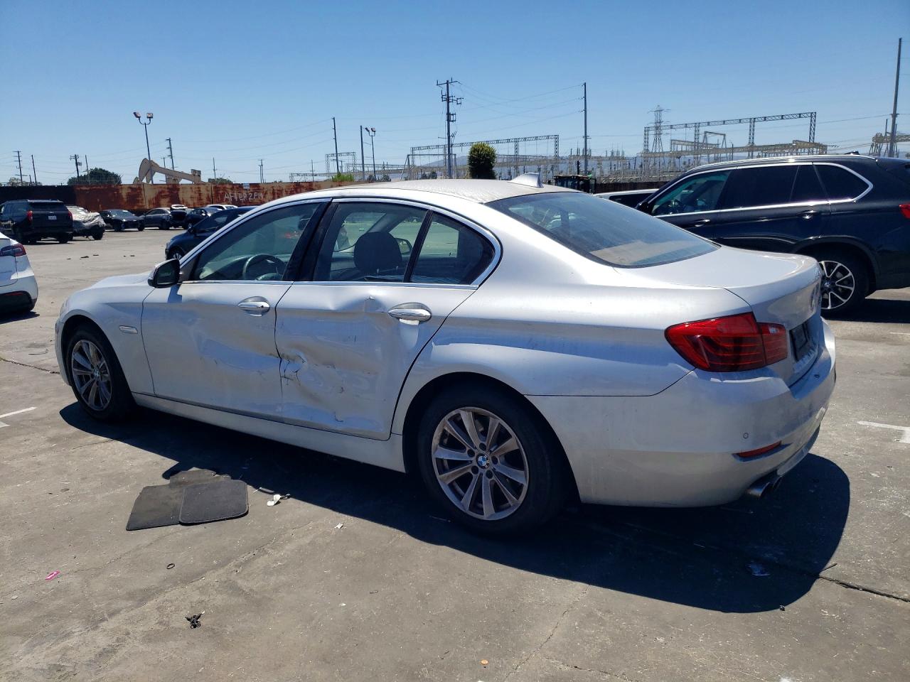2015 Bmw 528 I Gray vin: WBA5A5C56FD522668