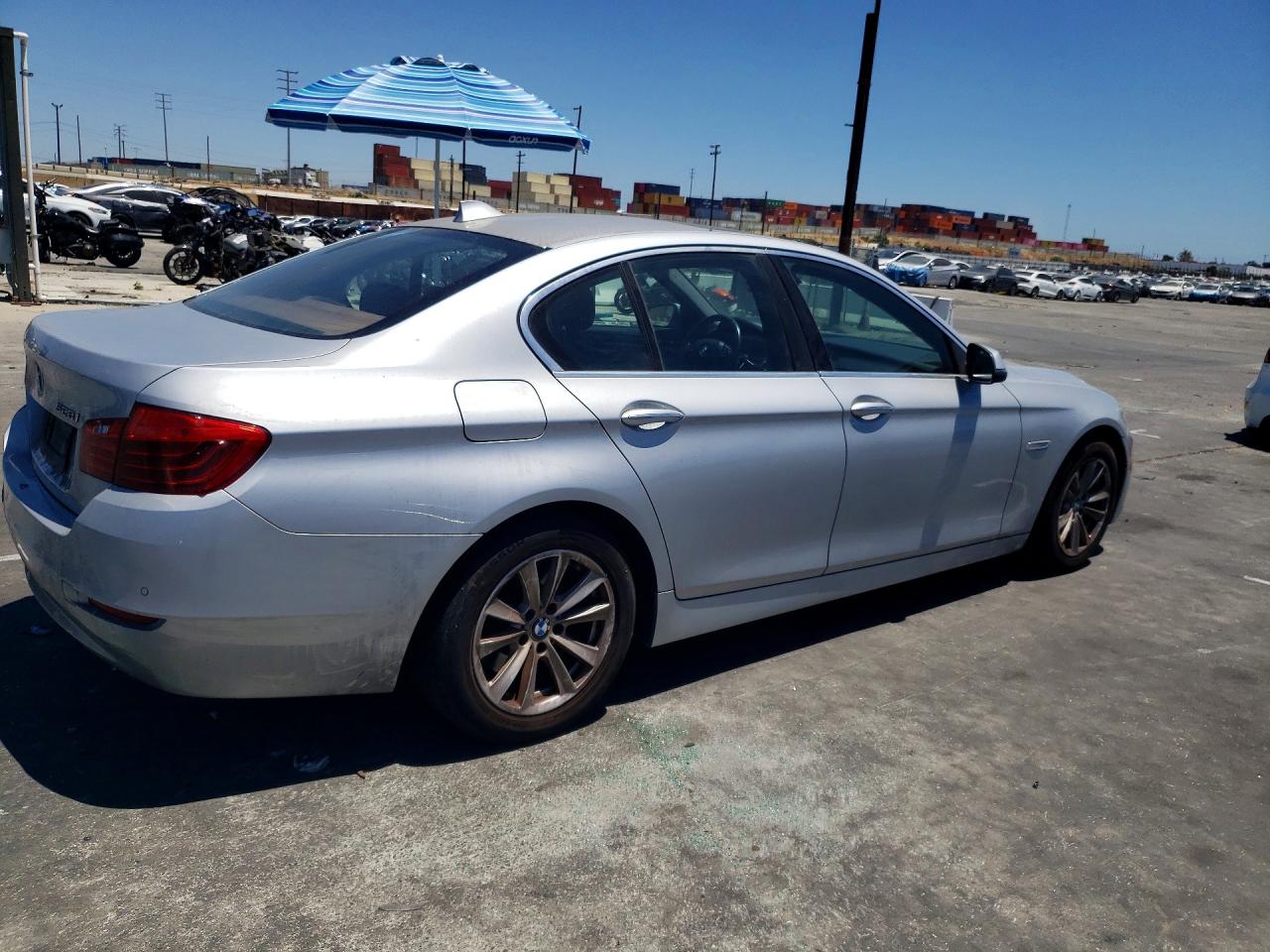 2015 Bmw 528 I Gray vin: WBA5A5C56FD522668