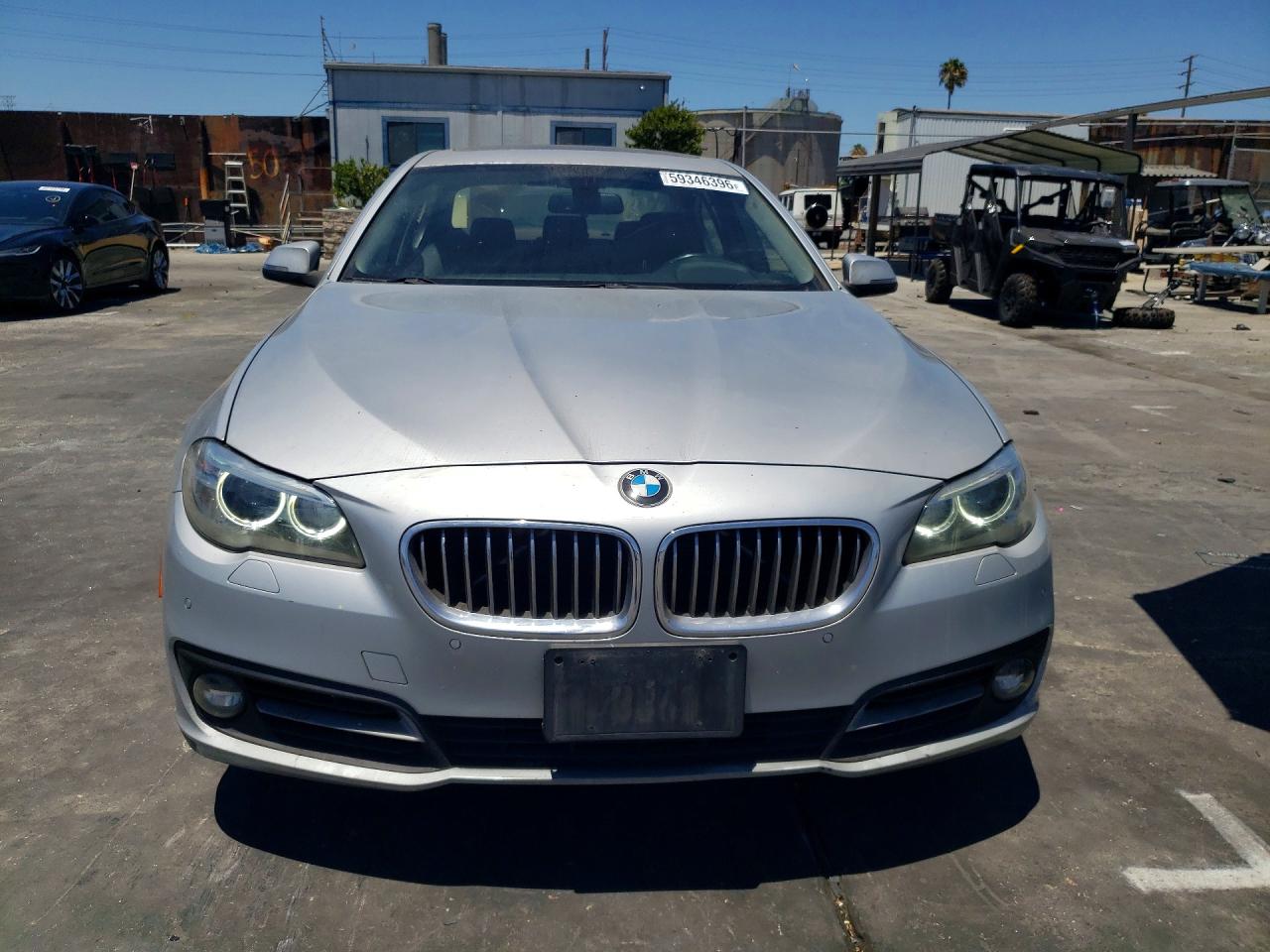 2015 Bmw 528 I Gray vin: WBA5A5C56FD522668