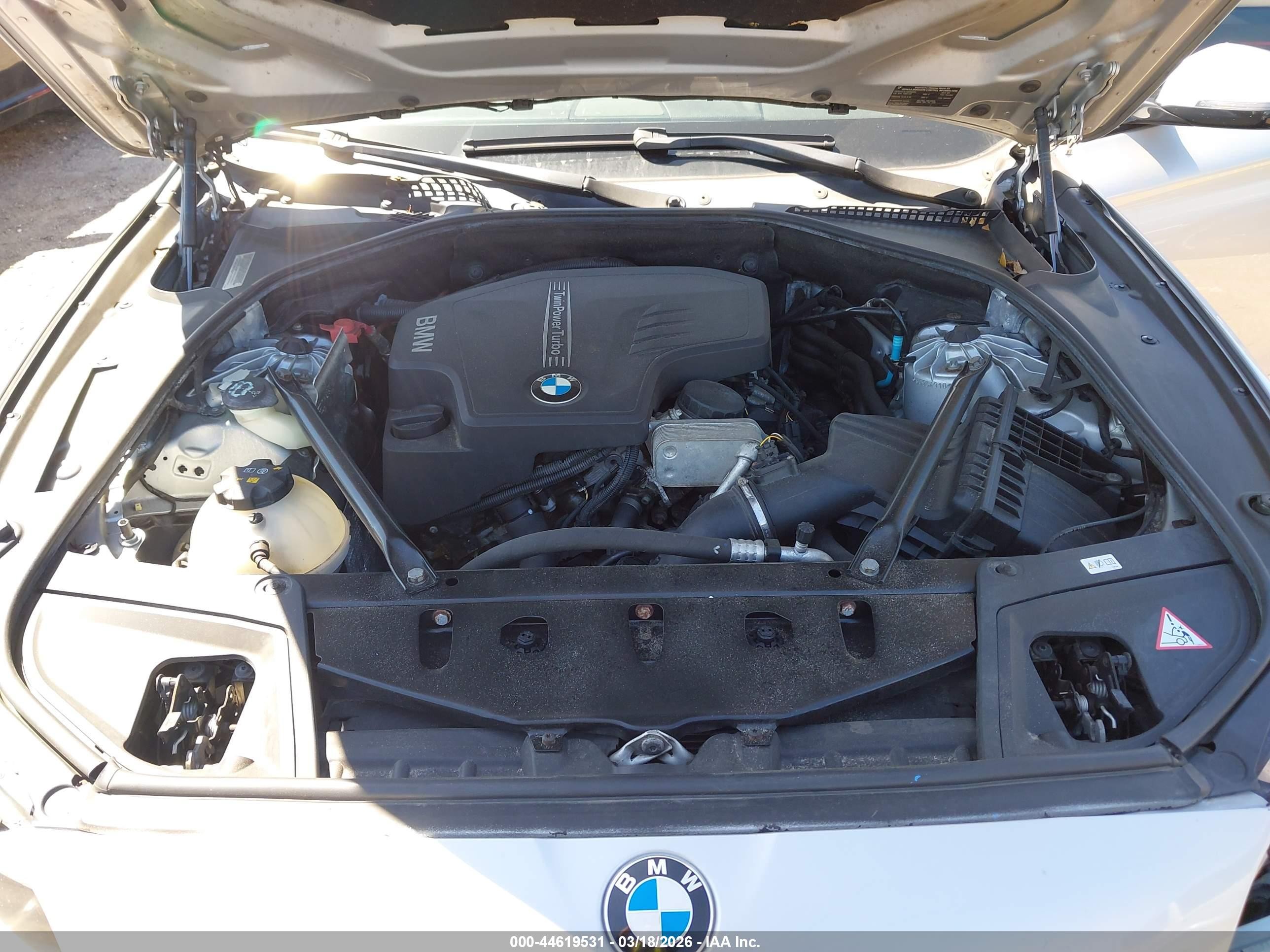2015 Bmw 528i   Silver vin: WBA5A5C56FD523190