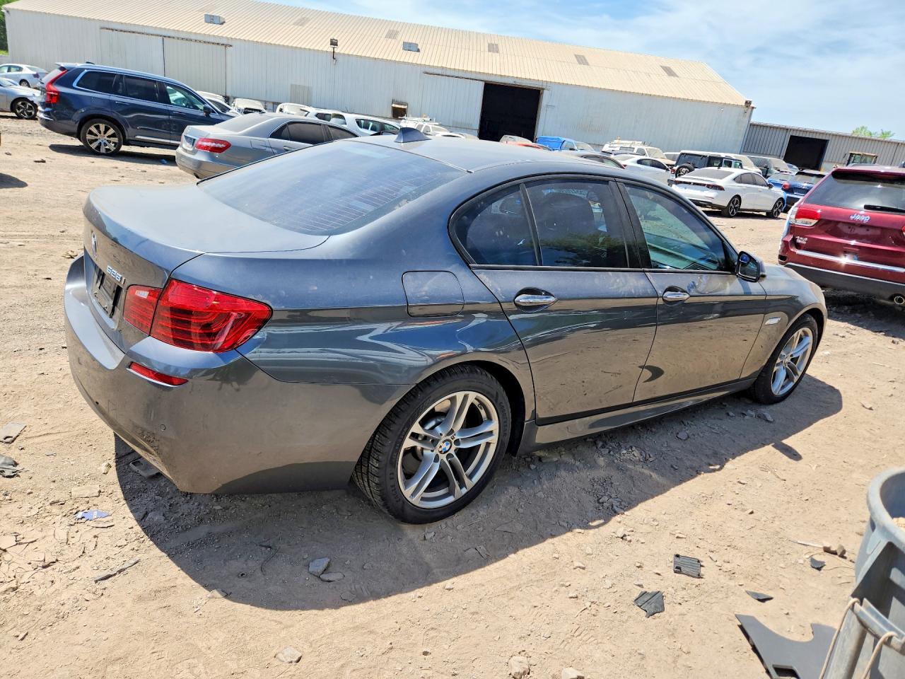 2016 Bmw 528 I Gray vin: WBA5A5C56GD527659