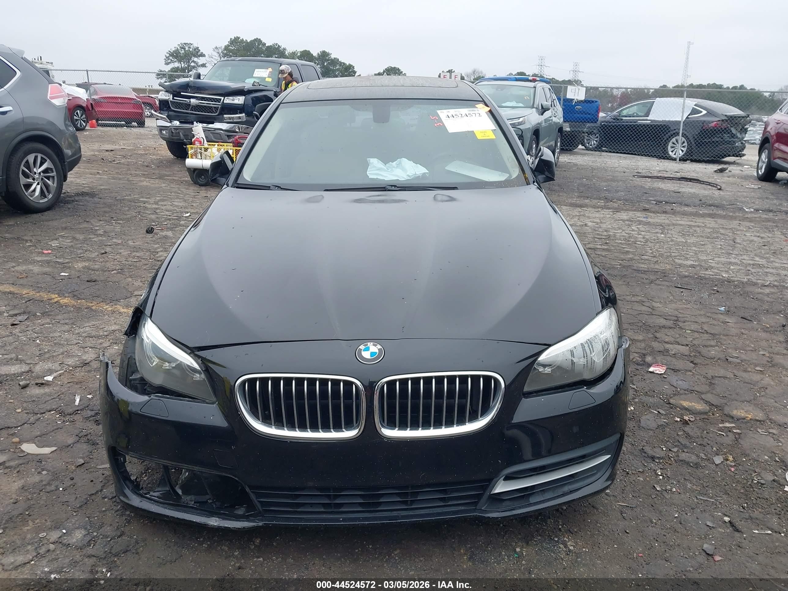 2014 Bmw 528i   Black vin: WBA5A5C57ED501973