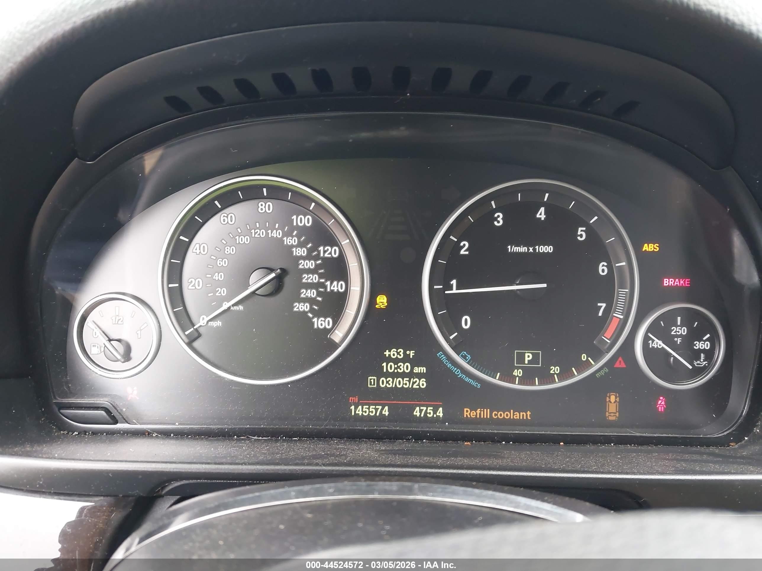 2014 Bmw 528i   Black vin: WBA5A5C57ED501973