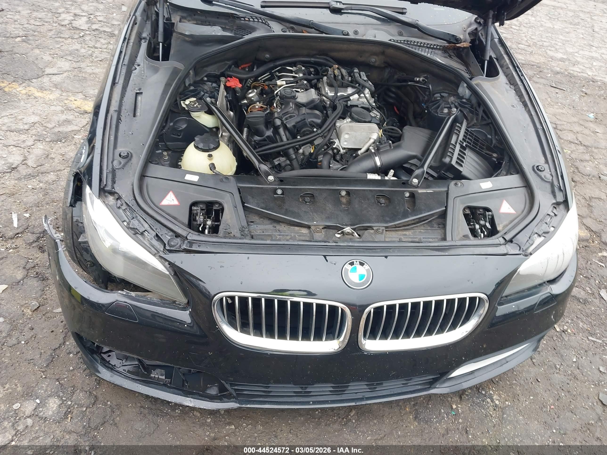 2014 Bmw 528i   Black vin: WBA5A5C57ED501973