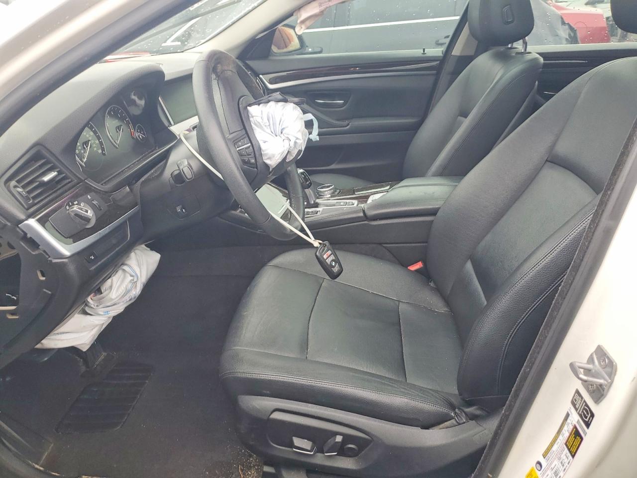 2014 Bmw 528 I White vin: WBA5A5C57ED504226