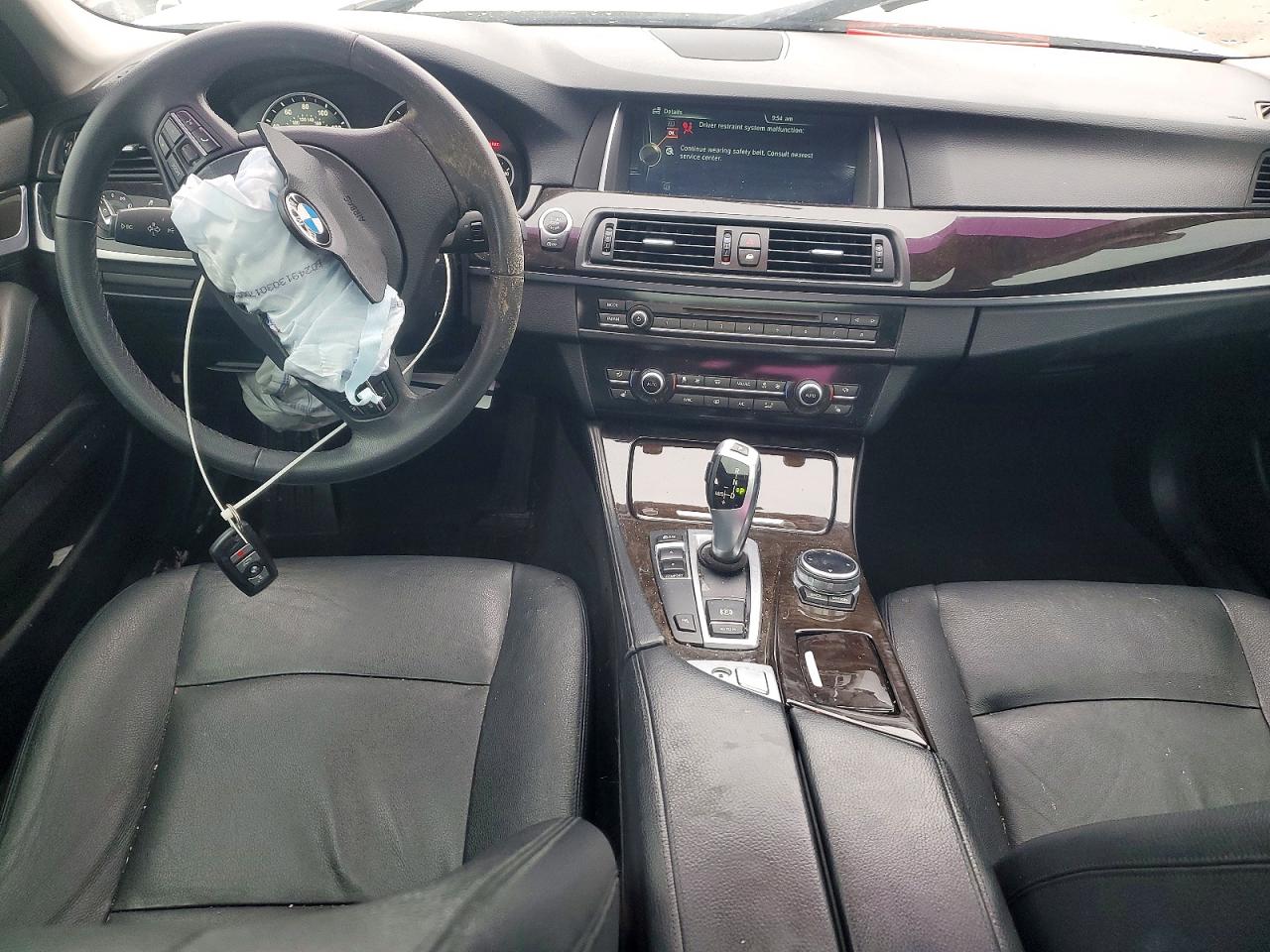 2014 Bmw 528 I White vin: WBA5A5C57ED504226