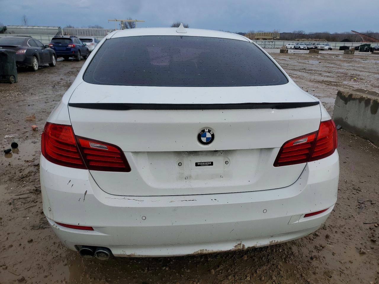 2014 Bmw 528 I White vin: WBA5A5C57ED504226
