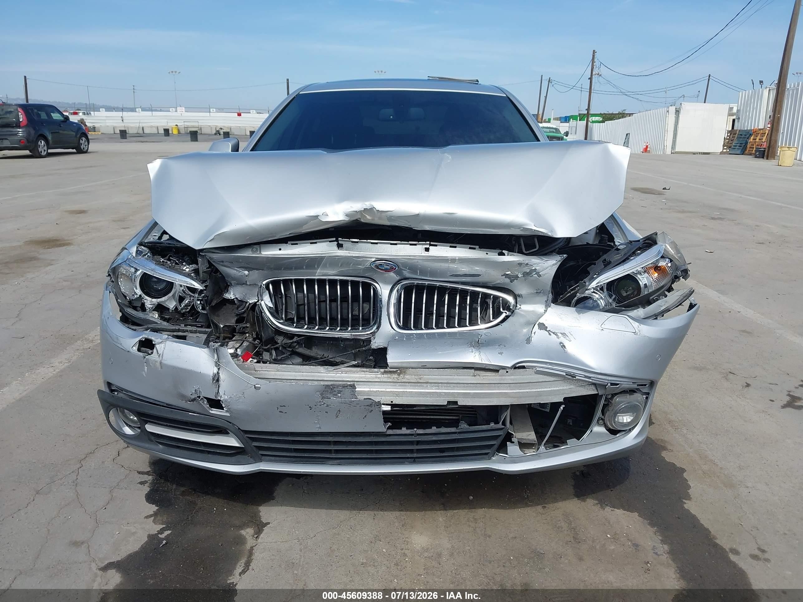 2015 Bmw 528i   Silver vin: WBA5A5C57FD515907
