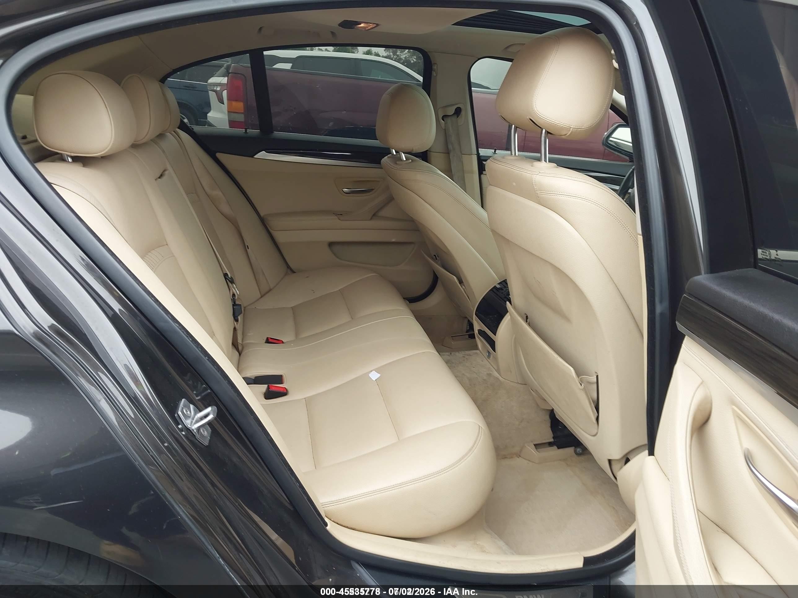 2015 Bmw 528i   Black vin: WBA5A5C57FD522159