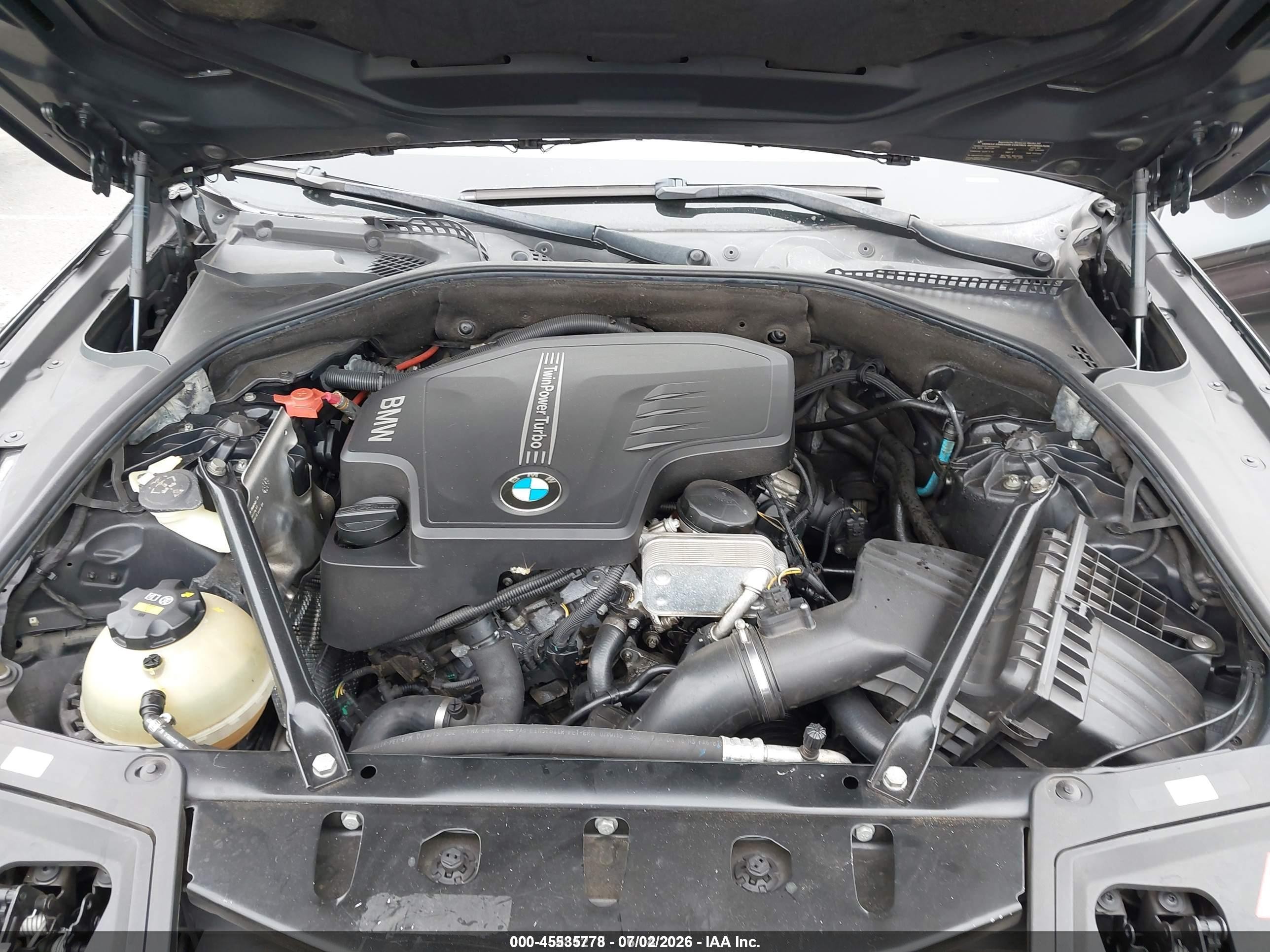 2015 Bmw 528i   Black vin: WBA5A5C57FD522159