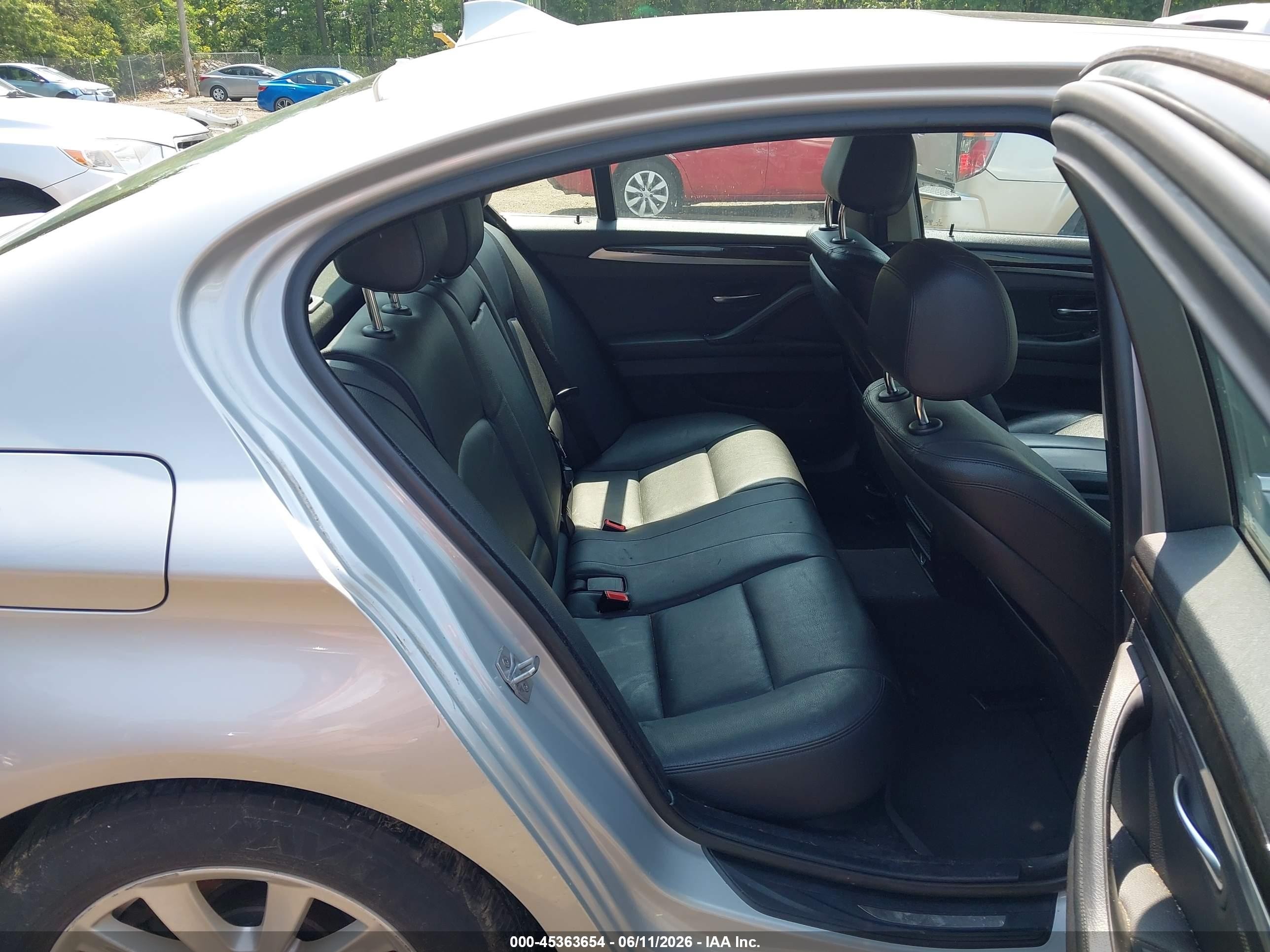 2015 Bmw 528i   Silver vin: WBA5A5C57FD524400
