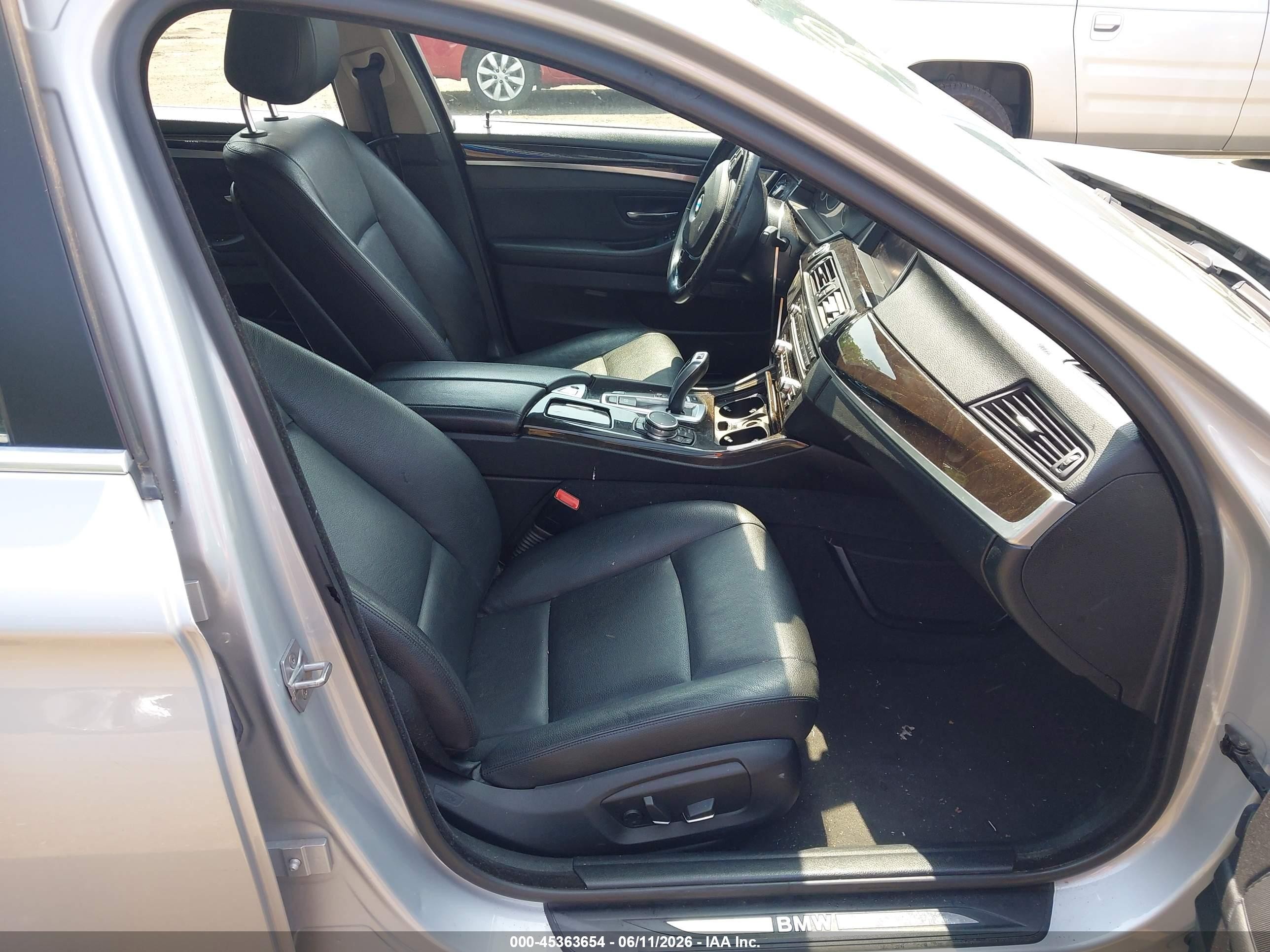 2015 Bmw 528i   Silver vin: WBA5A5C57FD524400