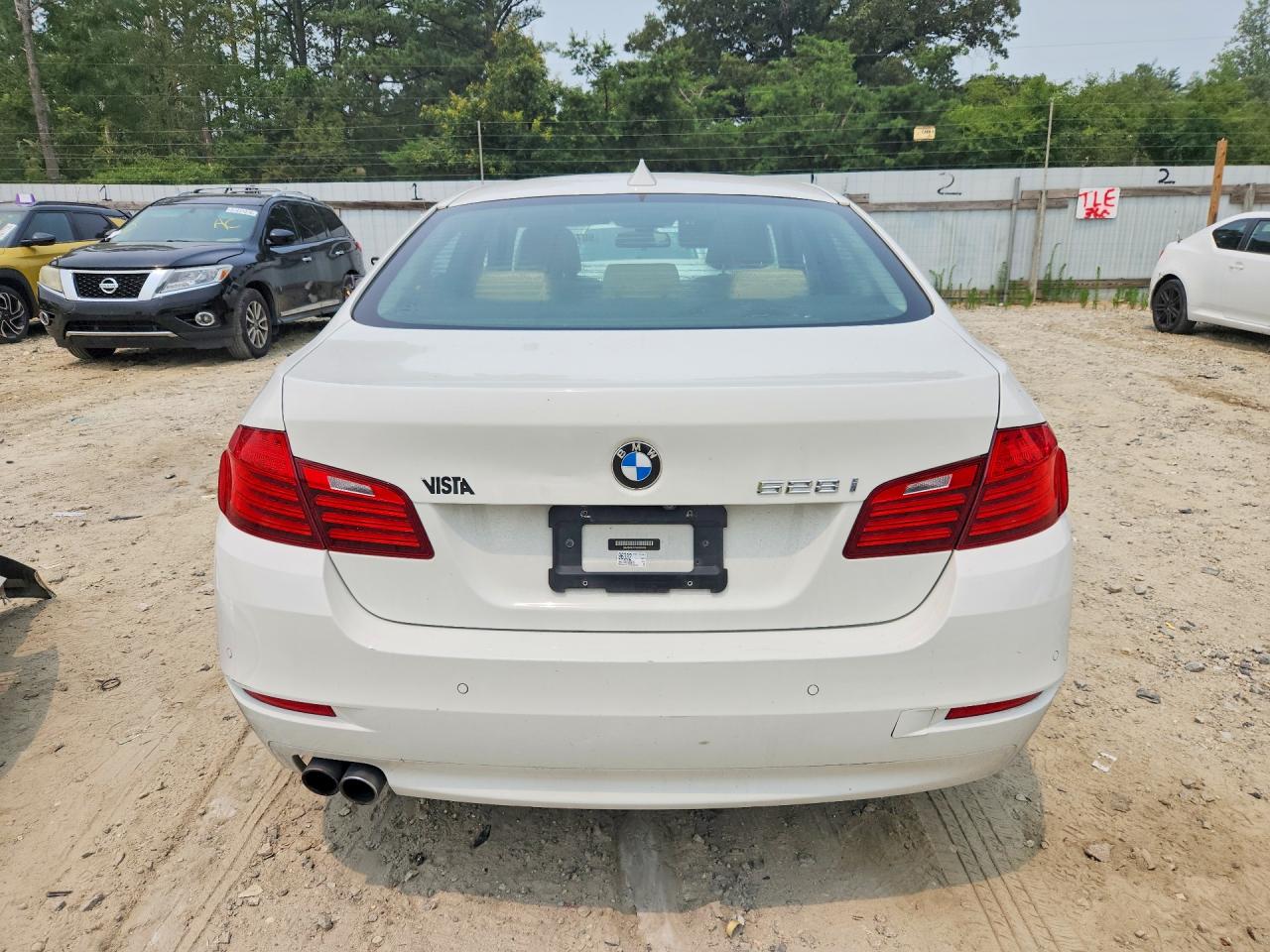 2016 Bmw 528 I White vin: WBA5A5C57GD525936