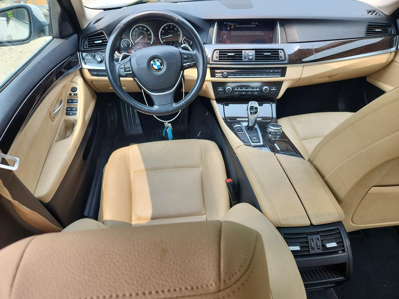 2016 Bmw 528 I White vin: WBA5A5C57GD525936