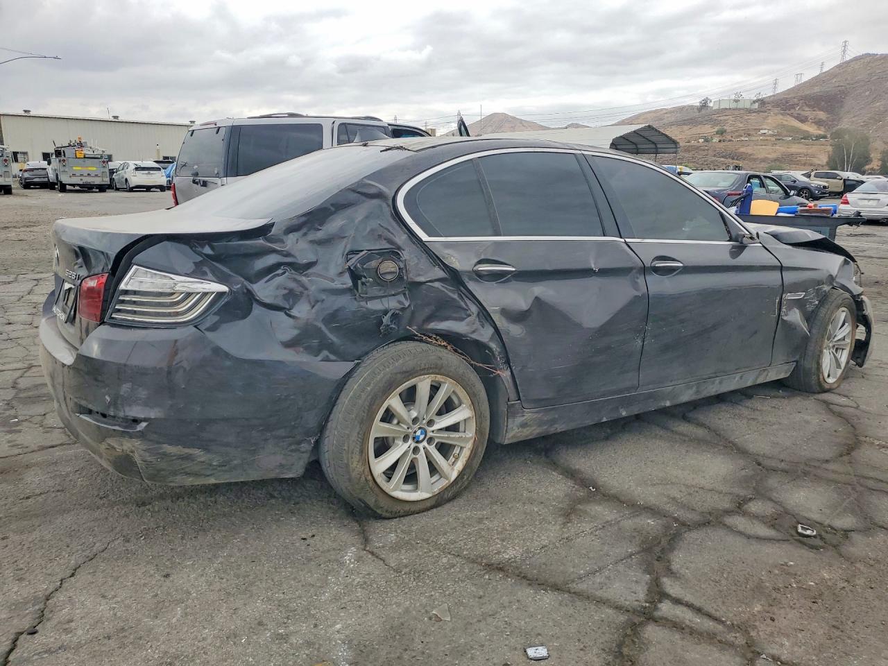 2016 Bmw 528 I Gray vin: WBA5A5C57GG352031