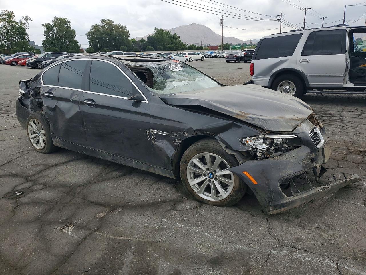 2016 Bmw 528 I Gray vin: WBA5A5C57GG352031
