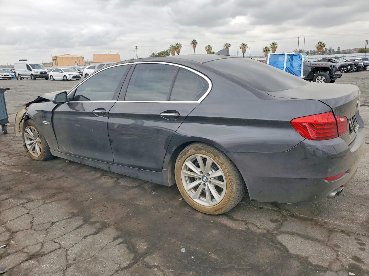 2016 Bmw 528 I Gray vin: WBA5A5C57GG352031