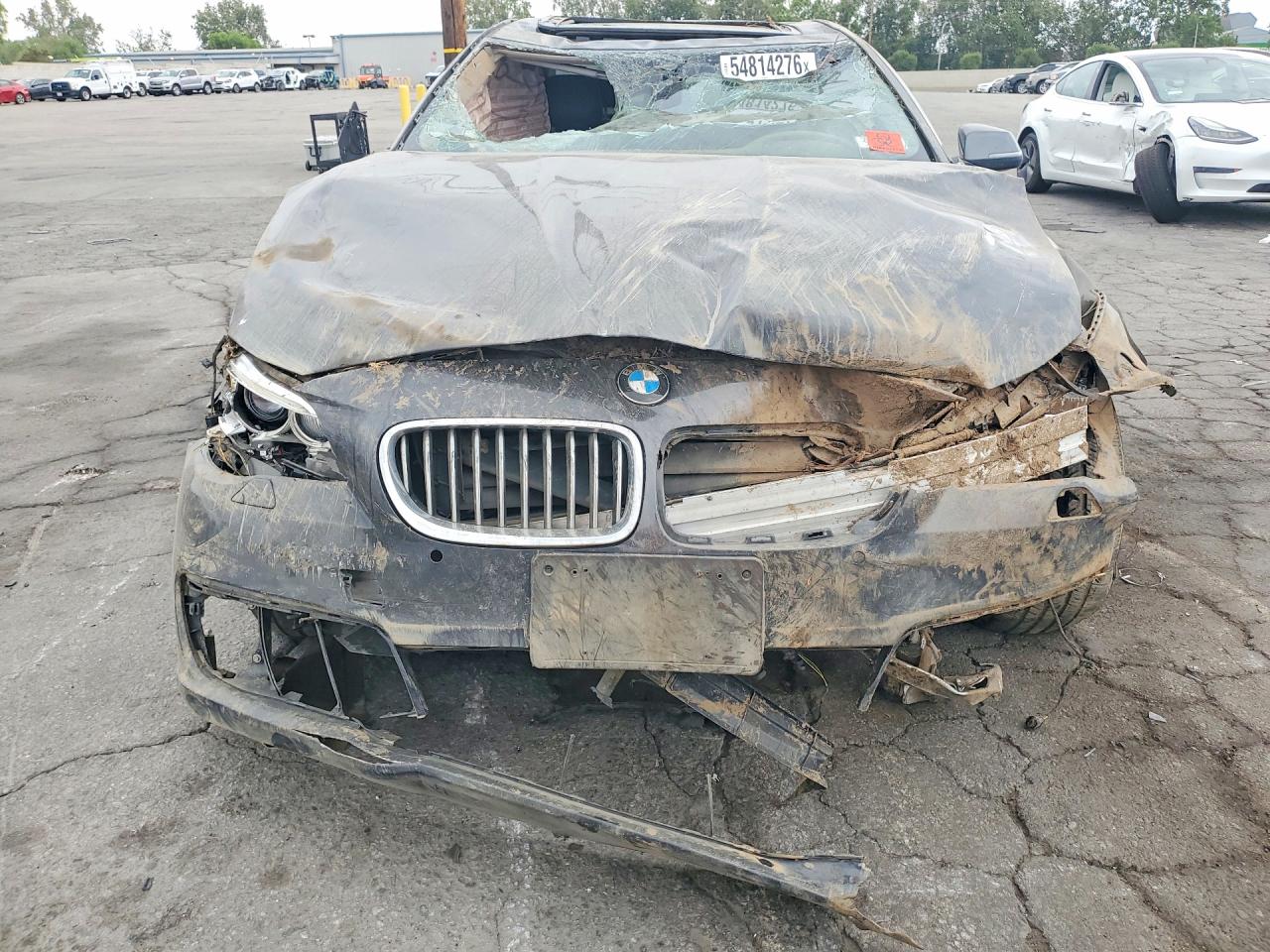 2016 Bmw 528 I Gray vin: WBA5A5C57GG352031