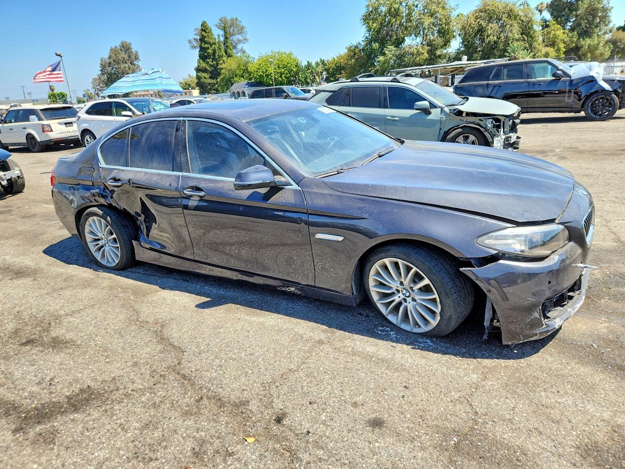 2014 Bmw 528 I Black vin: WBA5A5C58ED507216