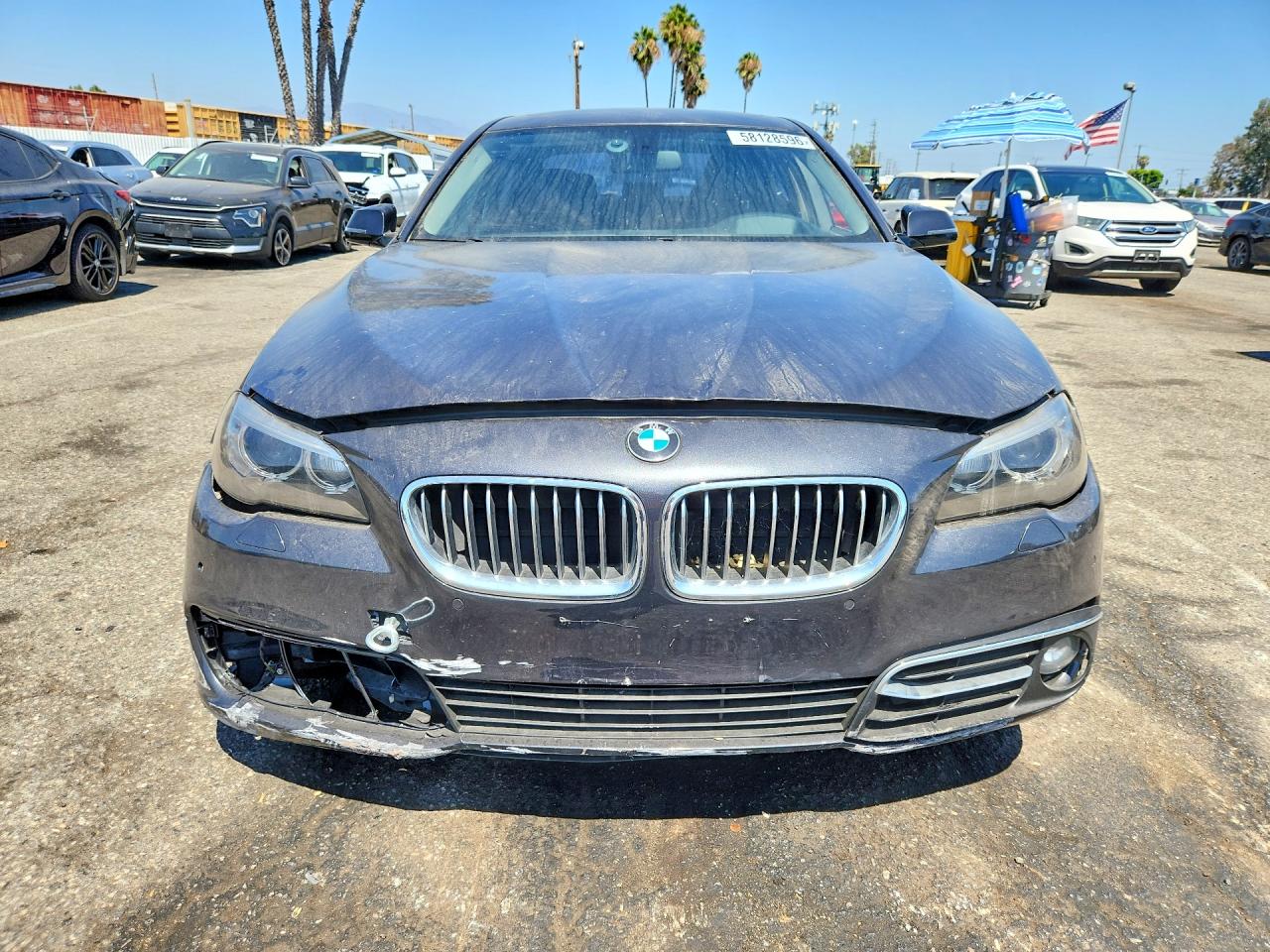 2014 Bmw 528 I Black vin: WBA5A5C58ED507216