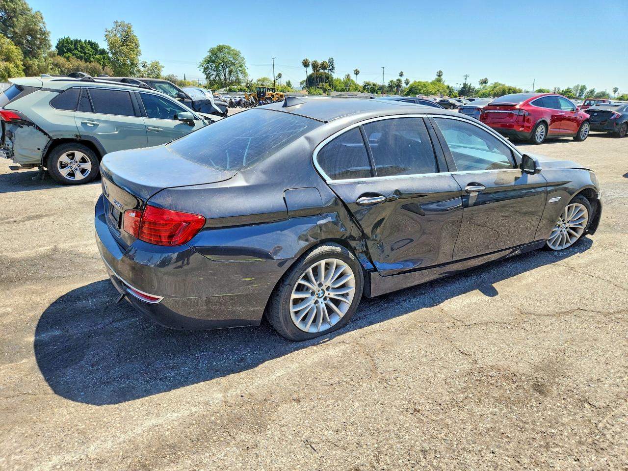 2014 Bmw 528 I Black vin: WBA5A5C58ED507216