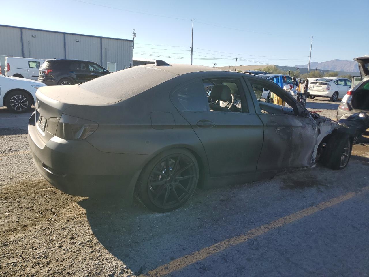 2014 Bmw 528 I Black vin: WBA5A5C58ED507488