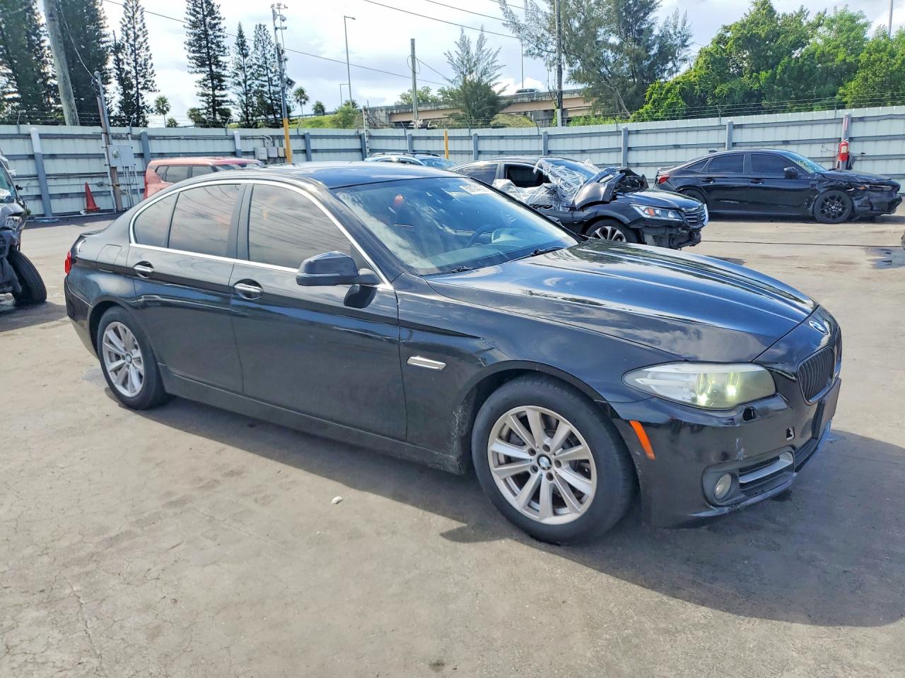 2015 Bmw 528 I Black vin: WBA5A5C58FD513423