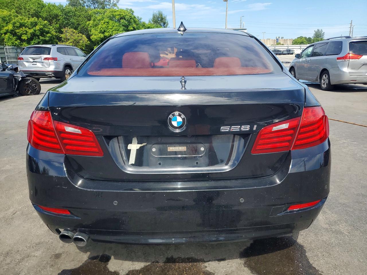 2015 Bmw 528 I Black vin: WBA5A5C58FD513423