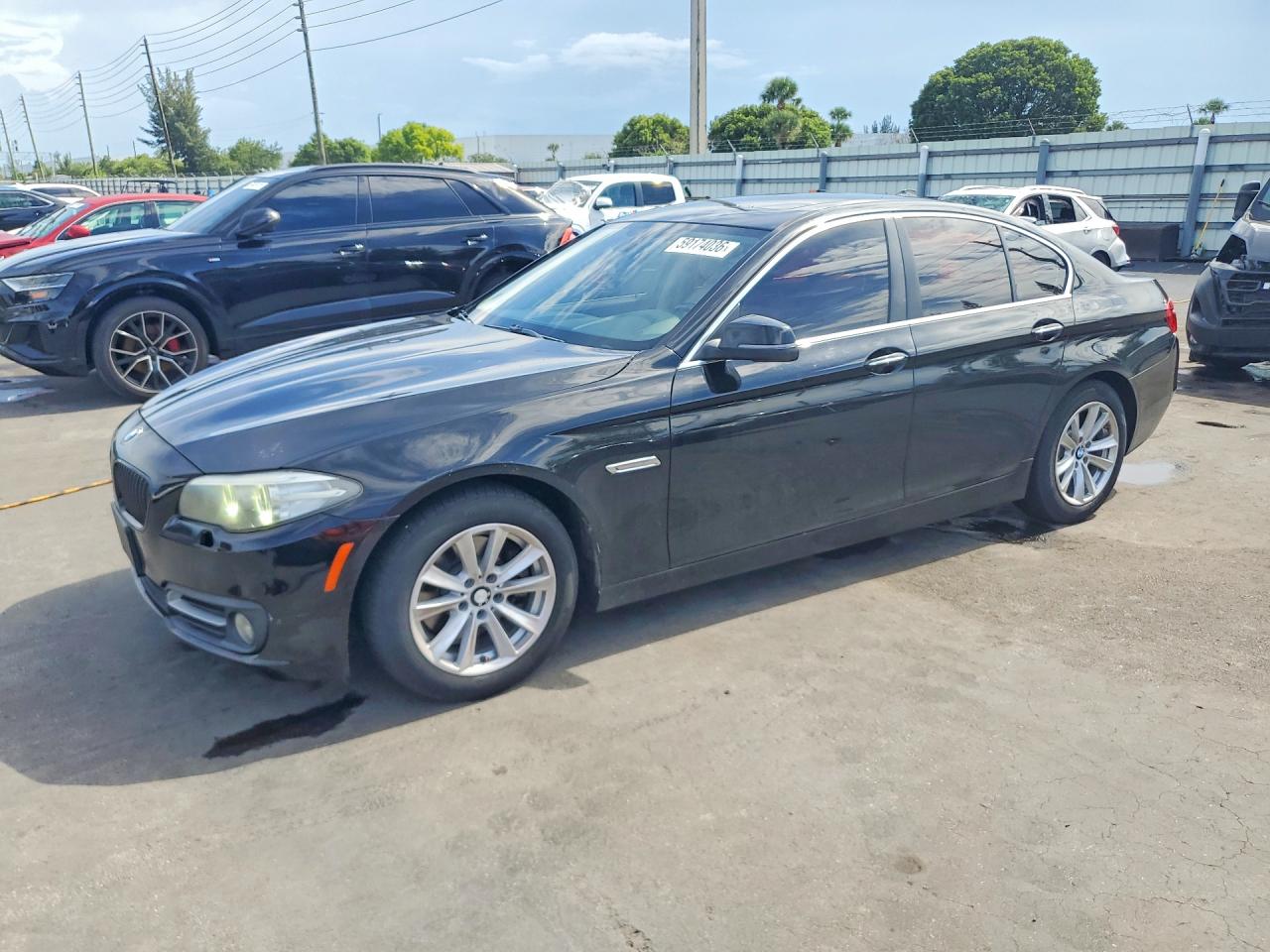 2015 Bmw 528 I Black vin: WBA5A5C58FD513423