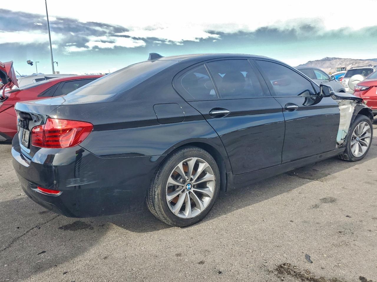 2015 Bmw 528 I Black vin: WBA5A5C58FD514376