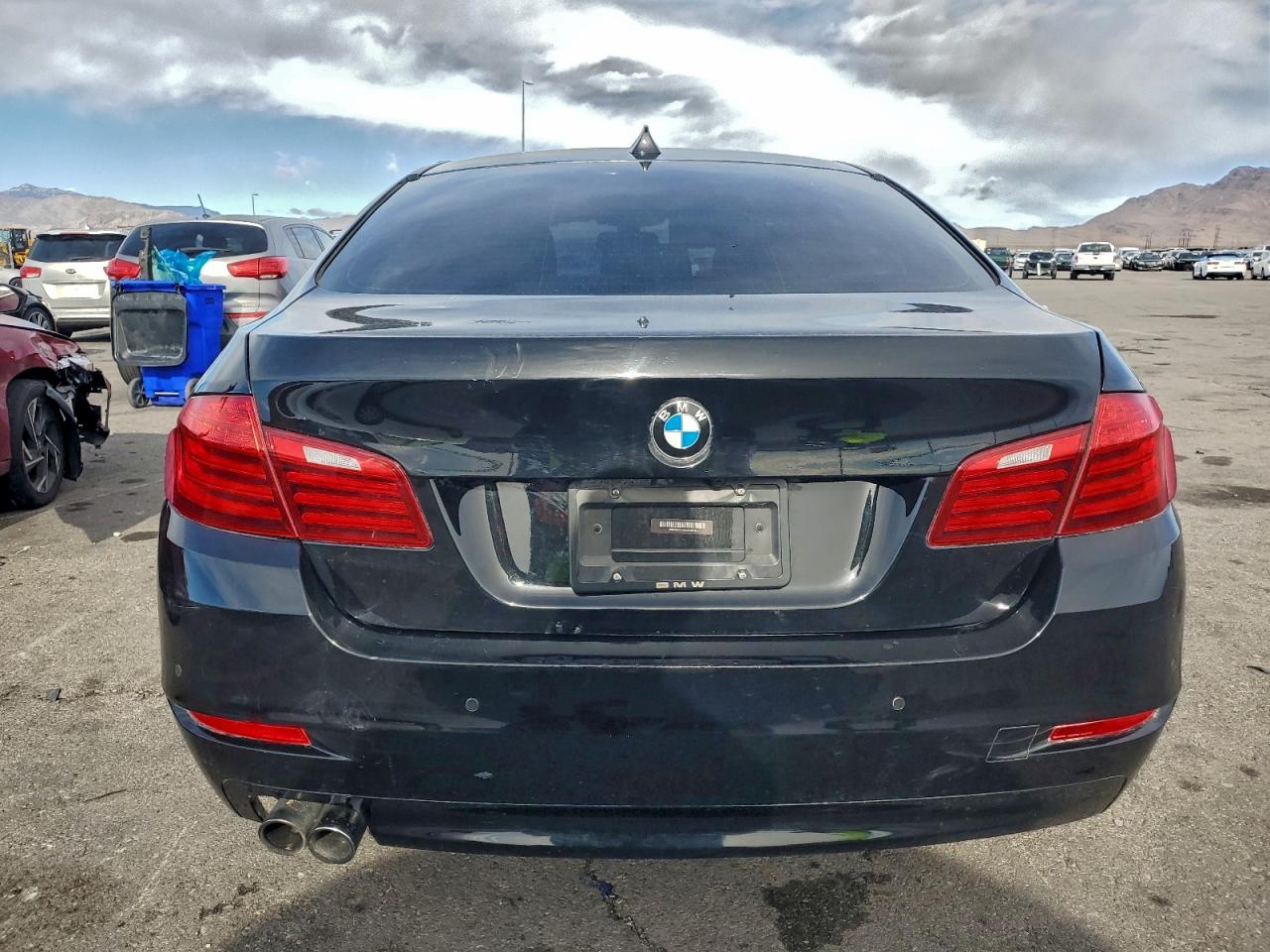 2015 Bmw 528 I Black vin: WBA5A5C58FD514376