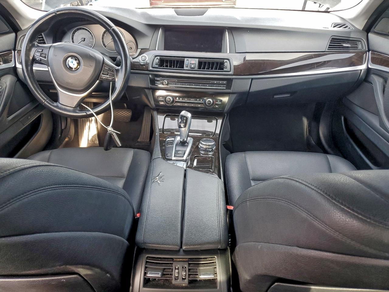 2015 Bmw 528 I Black vin: WBA5A5C58FD514376